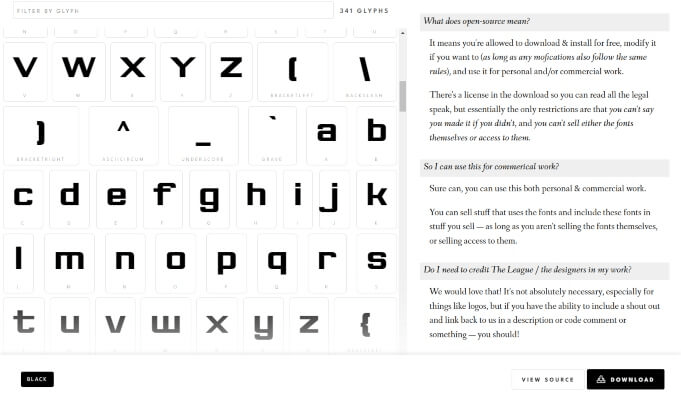 The League of Moveable Type