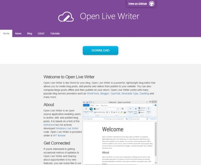 Open Live Writer