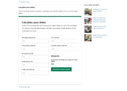 NerdWallet’s Insurance Calculators