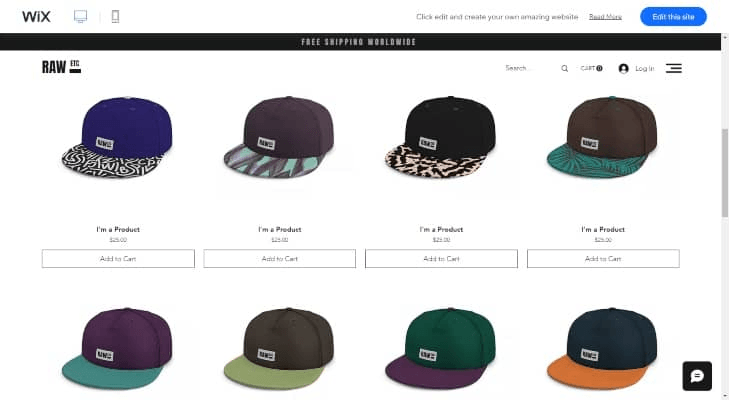 Wix eCommerce
