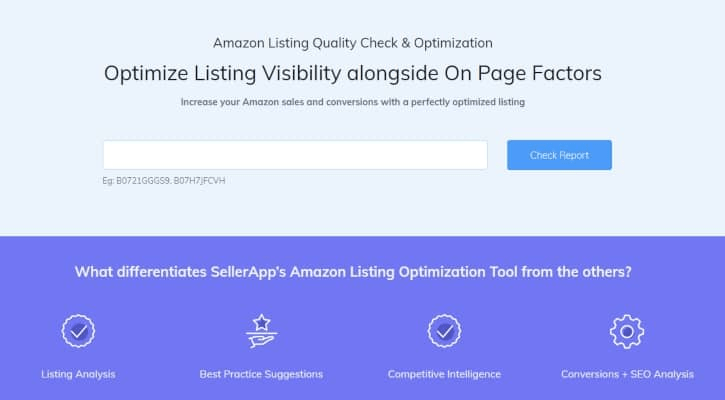Amazon Listing Quality Check