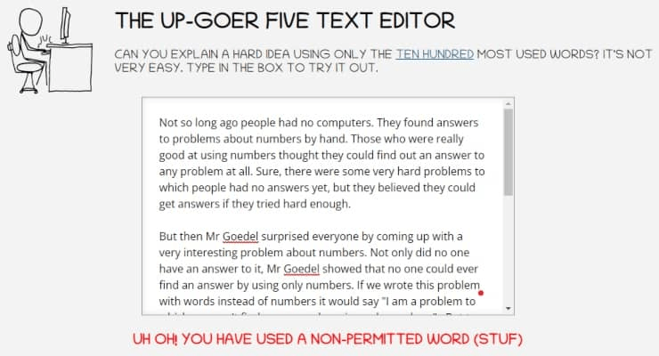 Up-goer 5