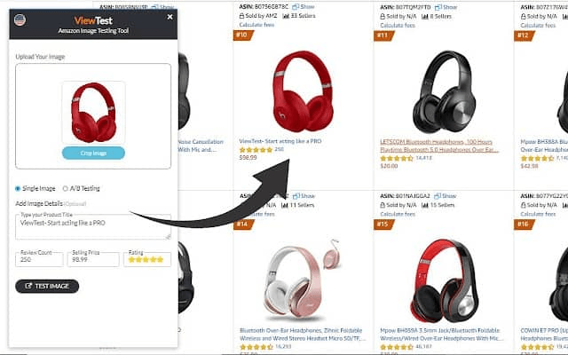 VIEWTEST Amazon Image Testing Tool