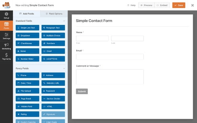 WPForms