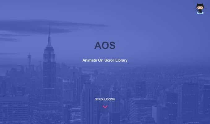 Animate On Scroll (AOS)