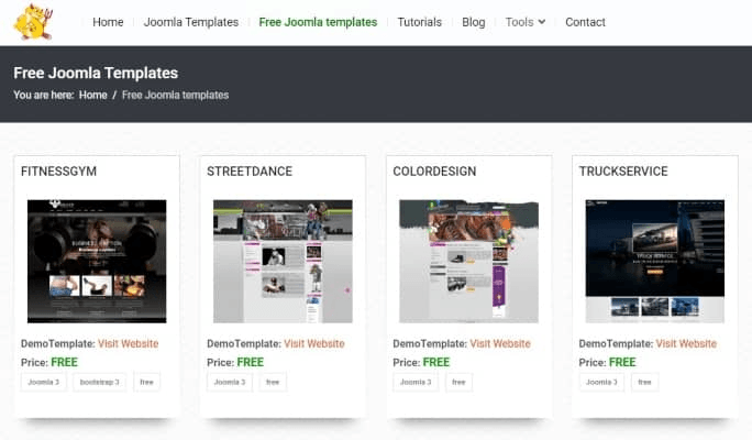 Joomla Templates by Diablo Design
