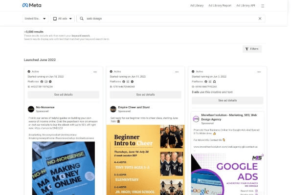 Facebook Ad Library