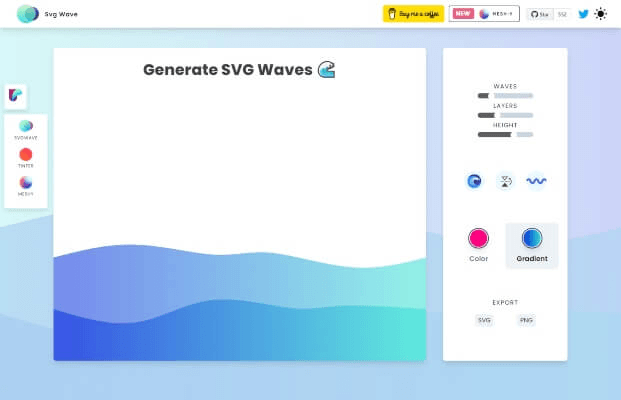 SVG Wave