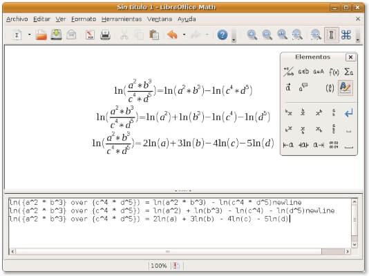 LibreOffice Math