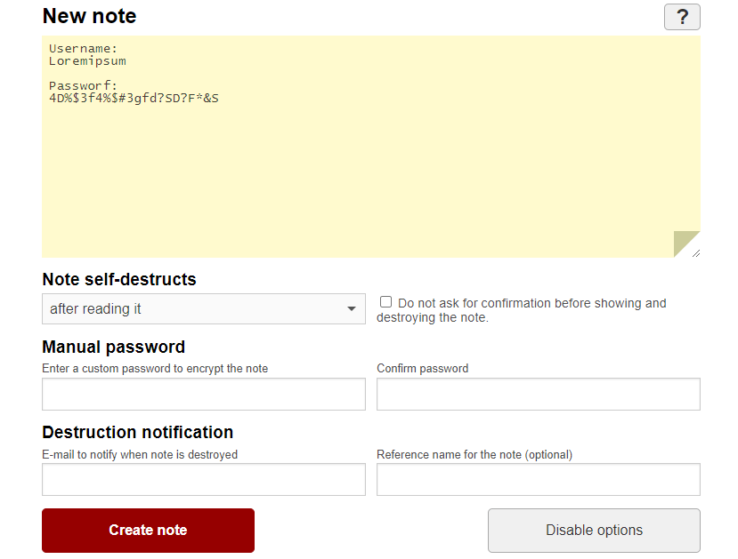 Privnote