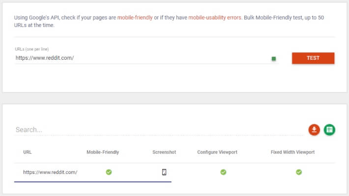 Mobile-Friendly Test by TechnicalSEO