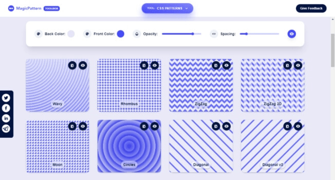CSS Background Patterns