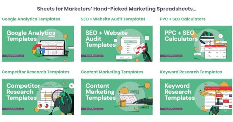 Sheets For Marketers