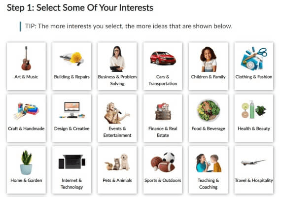 TRUiC’s Business Idea Generator