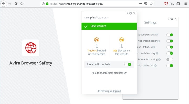 Avira Browser Safety