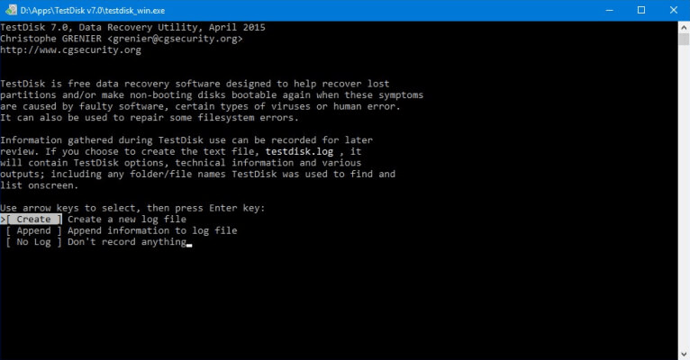 TestDisk