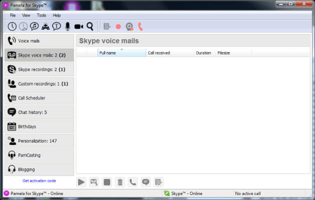Pamela for Skype