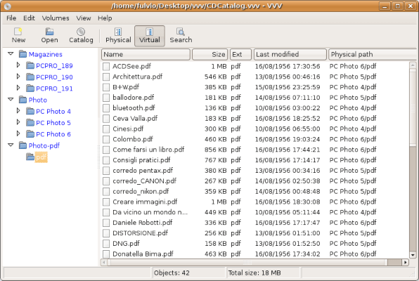 Virtual Volumes View
