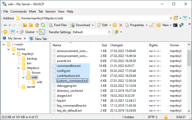 WinSCP