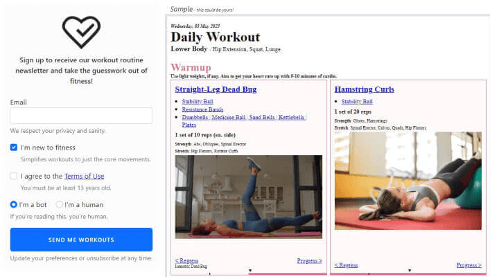 A Workout a Day