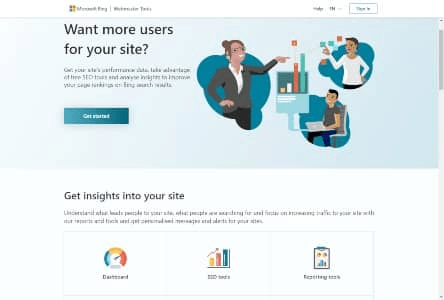 Bing Webmaster Tools