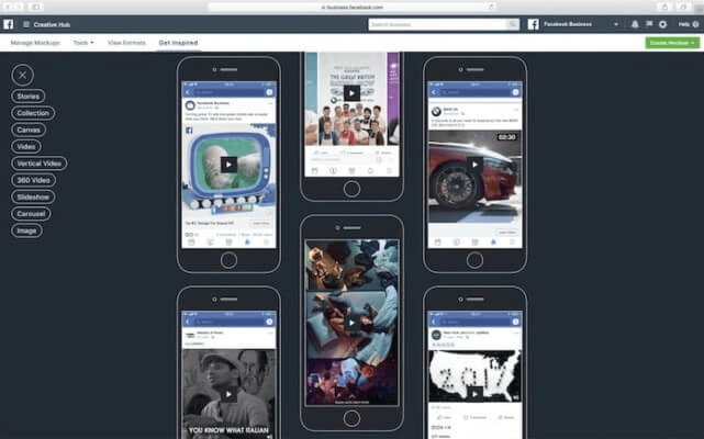 Facebook Creative Hub
